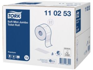 TOILETPAPIER TORK T2 PREMIUM MINI 2LAAGS 110253