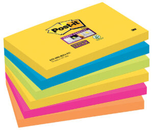 MEMOBLOK 3M POST-IT 655-SSRO 76X127MM RIO