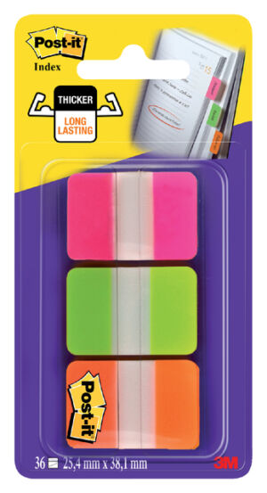 INDEXTABS 3M POST-IT 686PGOT STERK ASS