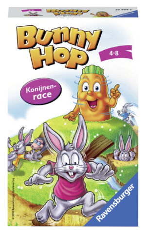 SPEL RAVENSBURGER BUNNY HOP KONIJNENRACE