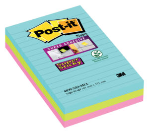 MEMOBLOK 3M POST-IT 4690 SUPERS 101X152 MIAMI