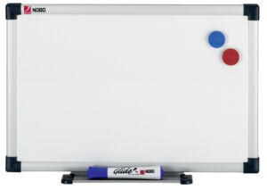 WHITEBOARD NOBO CLASSIC STAAL 45X30CM RETAIL