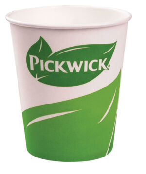 PICKWICK BEKER PAPER CUPS 250CC 100 STUKS