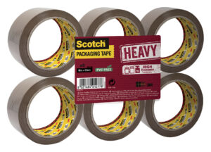 VERPAKKINGSTAPE 3M SCOTCH HV5066FB 50MMX66M BRUIN