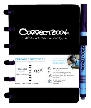 CORRECTBOOK A6 BLANCO ZWART