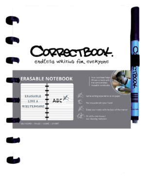 CORRECTBOOK A5 GELINIEERD WIT