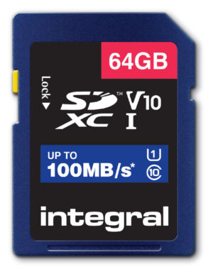 GEHEUGENKAART INTEGRAL SDHC V10 64GB