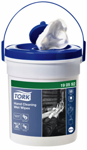 POETSDOEK TORK W14 HAND WIPES 58VEL 190592