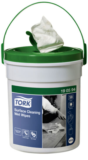 POETSDOEK TORK W14 SURFACE WIPES 58VEL 190594