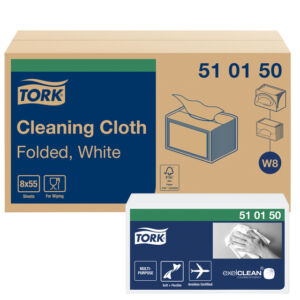 POETSDOEK TORK W8 NONWOVEN CLEANING 8X55VEL 510150