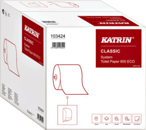 TOILETPAPIER KATRIN 103424 ECO DOPROL 800V 36ROL