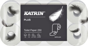 TOILETPAPIER KATRIN 104872 PLUS 3LGS 250V 48ROL