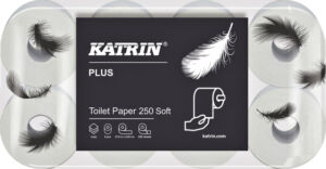 TOILETPAPIER KATRIN 11711 PLUS 3LGS 250V 72ROL