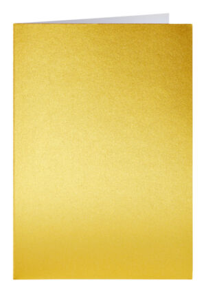 CORRESPONDENTIEKAART 105X148MM GOUD