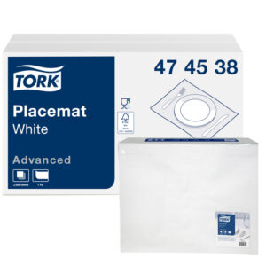 PLACEMAT TORK 42X27CM 474538 WIT 500 STUKS