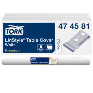 TAFELLAKEN TORK 474581 120CMX20M ROL WIT