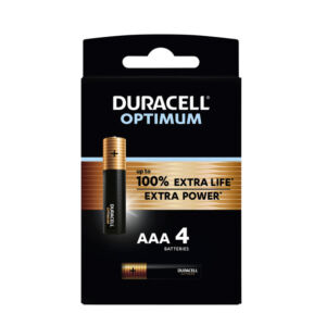 BATTERIJ DURACELL OPTIMUM AAA 4ST