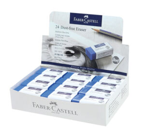 GUM FABER CASTELL STOFVRIJ BLAUW