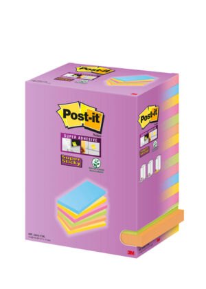 MEMOBLOK 3M POST-IT 655 127X76 COLOR NOTES