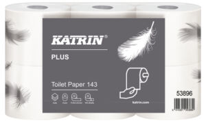 TOILETPAPIER KATRIN 53896 PLUS 3LGS 143V 48ROL