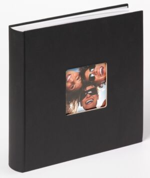 FOTOALBUM WALTHER FUN 30X30CM ZWART