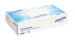 TISSUE CLEANINQ FACIAL 2LAAGS 100STUKS