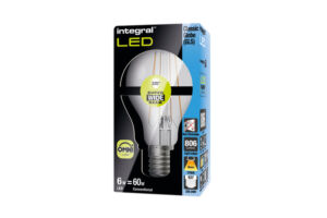 LEDLAMP INTEGRAL E27 6,3W 2700K WARM LICHT