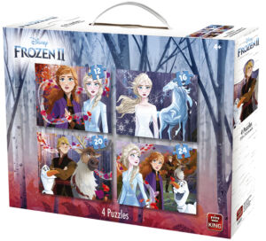 PUZZEL DISNEY FROZEN II 4 IN 1