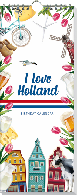 VERJAARDAGSKALENDER I LOVE HOLLAND