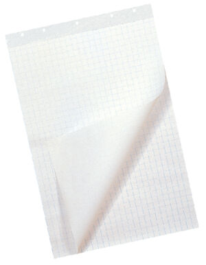 FLIPOVERPAPIER QBASIC 65X98CM BLANCO RUIT