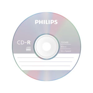 CD-R PHILIPS 80MIN 700MB 52X SL (10)