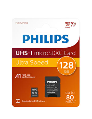 GEHEUGENKAART PHILIPS MICRO SDXC 128GB