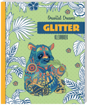 KLEURBOEK INTERSTAT GLITTER ORIENTAL DREAMS