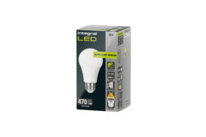 LEDLAMP INTEGRAL E27 2700K WARM WIT 4.8W 470LUM