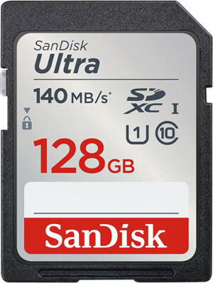 GEHEUGENKAART SANDISK SDXC ULTRA 128GB