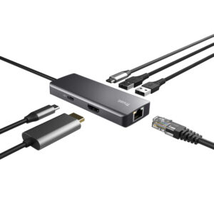 ADAPTER TRUST DALYX 6-IN-1 USB-C MULTIPOORT