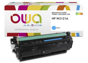 TONERCARTRIDGE OWA HP W2121A BLAUW