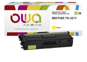 TONER OWA BROTHER TN-421Y GEEL