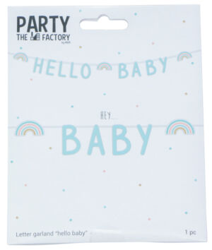 LETTERSLINGER HAZA HELLO BABY MINTGROEN 2.50M