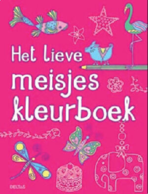 KLEURBOEK DELTAS HET LIEVE MEISJE KLEURBOOEK