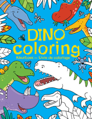 KLEURBOEK DELTAS DINO COLORING